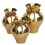 India Overseas Trading BR 21763 Brass Rope Vase Set 3, Price/Set of 3