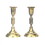India Overseas Trading BR 22162 Candle Holder Pair 4", Price/Set of 2