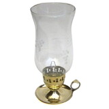 India Overseas Trading BR 22451 Candle Lamp, Taper, Glass Chimney