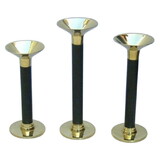 India Overseas Trading BR 22771 Candle Holder Set 3 Color