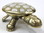 India Overseas Trading BR 23073 Brass & Mother of Pearl Turtle Box