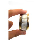 India Overseas Trading BR 27181 Mother of pearl Napking Rings Set  6