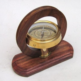 India Overseas Trading BR 4837B Tangent Survey Compass 10"