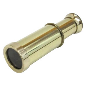 India Overseas Trading BR 48527 Solid Brass Compact Retractable Telescope