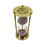 India Overseas Trading BR 4864EP Brass 5-minute Hourglass, Purple Sand