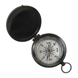 India Overseas Trading BR 48850A Brass Pocket Compass W/ Lid 1.75