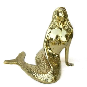 India Overseas Trading BR 5019 Brass, Mermaid