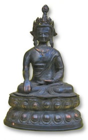 India Overseas Trading BR5033 - Sitting Buddha Statue