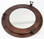 India Overseas Trading IR 4861 Antique Finish Iron Porthole with Mirror, 15"