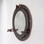 India Overseas Trading IR 4870M Antique Finish Iron Porthole with Mirror, 11"