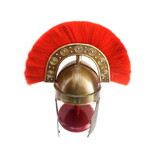 India Overseas Trading IR 80553A Ancient HBO Rome Armor Helmet With Plume