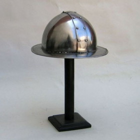 India Overseas Trading IR 80626 Armor Helmet Kettle Hat