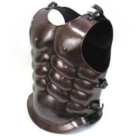India Overseas Trading IR 80704C Steel Breast Plate Muscle Armor Copper Antique Finish