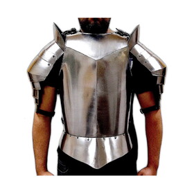 India Overseas Trading IR 8085 Medieval Suit Of Armor Breast Plate and Shoulders