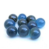 India Overseas Trading MR 101 Marbles, Glass Colored, Set of 12