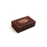 India Overseas Trading SH 104 Carved Wooden Box