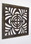 India Overseas Trading SH 15759 Square Wall Panel Brown Wood Screen Room Decorative, 24"