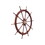 India Overseas Trading SH 8767 Wooden Ship Wheel, 72"