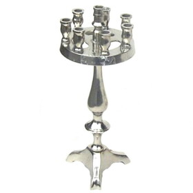 India Overseas Trading SP 2220 Menorah, Candle Holder 8 Prong, 8"