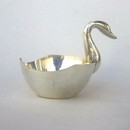 India Overseas Trading SP 2515 Silver Plated Swan Dish, C BX