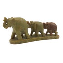 India Overseas Trading SS 1071 Elephants Row Of 3