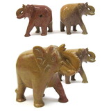 India Overseas Trading SS 1220 Soapstone Elephant Book Ends, 4
