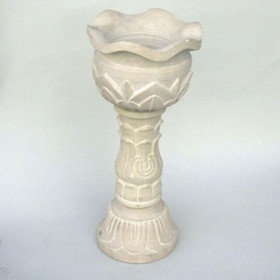 India Overseas Trading SS4096 - Sandstone Planter with Stand