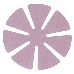 OptiSource 06-DPDR1300N 2-Step Fining Pads for CR-39 and High-Index - 3 Micron Purple