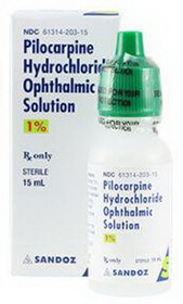 OptiSource 07-APO6353 Piloptic Pilocarpine HCl Ophthalmic Solution, 15mL