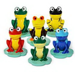 OptiSource 18-A10600 OptiPets Frogs (set of 6)
