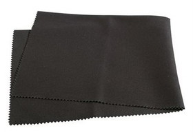 OptiSource 33-LABCLOTHBLK Microfiber Black Lab Towel Cloth