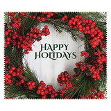 OptiSource 33-LCH16 Happy Holidays Wreath (bag of 100 cloths)