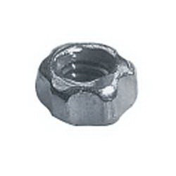 OptiSource 44-25-206 1.20 x 2.55 Silver Rimless Star Nuts (pack of 50)