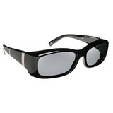 OptiSource Gloss Black Frame, Gray Lens