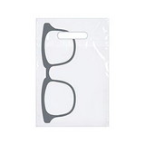 OptiSource 64-VERTICAL NON-IMPRINTED Vertical-Glasses Plastic Bags (100/box)