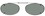 OptiSource 67-SCMODX48BR1 Solar 48mm Modified Rectangle Gray Polarized with Bronze Frame