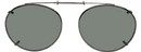 OptiSource 67-SCO46BR1 Solar 46mm Oval Gray Polarized with Bronze Frame