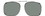 OptiSource 67-SCS54BR1 Solar 54mm Square Gray Polarized with Bronze Frame