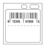 OptiSource 75-DT390 Paper Direct Thermal Tags (White/1,000 per roll)