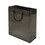 OptiSource 99-395-0420 NON-IMPRINTED BLACK Frosted Bags - Small 6.5 W x 3.25 D x 8 "D (100/box)