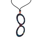 OptiSource 99-494-0502 Necklace - Blue Multi - Round