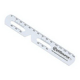 OptiSource 99-650-06 PD Ruler with Eyeholes & Nose Notch