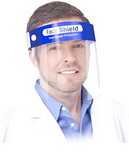 OptiSource 99-FACESHIELD Plastic Face Shield w/ foam headband (1 piece)