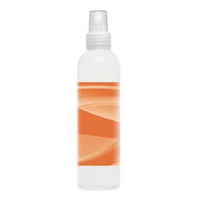 OptiSource 99-LCWO8-24 NON-IMPRINTED Orange Wave Lens Cleaner - 8 oz. (Case of 24)
