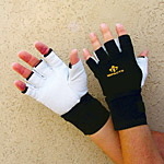 Impacto BG471 Anti-Vibration Air Gloves Vibration Leath Wrist