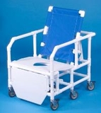 IPU Bariatric Reclining Shower Chair - 650 Lbs Capacity