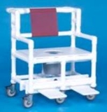 IPU Bariatric Shower Commode Chair                  700# Capacity