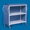 IPU 2 Shelf Linen Cart - 46" X 20" Shelves - Replaces Elc32 & Lc302