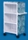 IPU 3 Shelf Cart With Cover - 26" X 20" Shelves