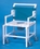 IPU Shower Chair Commode W/Flat Seat             550# Capacity
